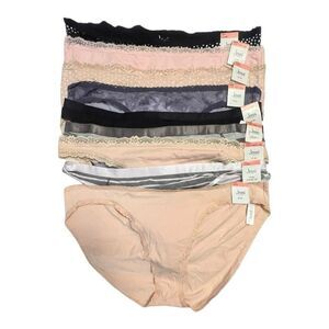 Jenni Bikini/Full Coverage/Thongs 9 Pieces Sz XXXL